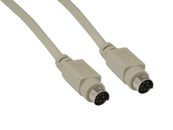 Mini DIN 8-PinMale to Male Serial Cable AllCables4U