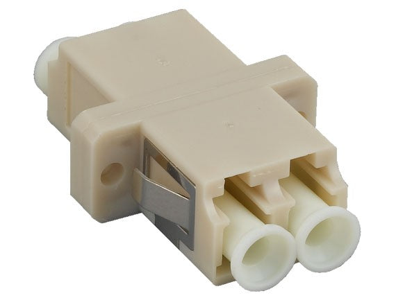 Panel Mount Type Multimode LC to LC Duplex Fiber Optic Coupler AllCables4U