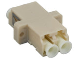Panel Mount Type Multimode LC to LC Duplex Fiber Optic Coupler AllCables4U