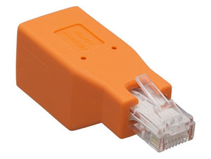 Cat5/Cat6 RJ45 Male to Female Crossover Adapter AllCables4U