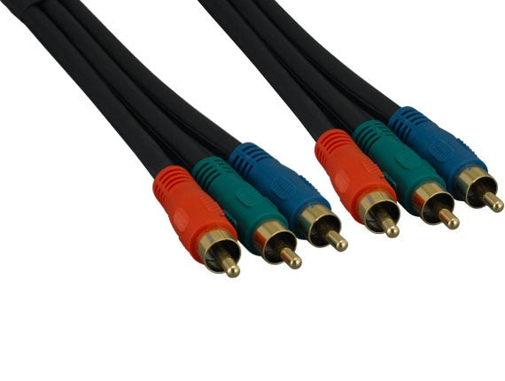 Premium 3 RCA Male to 3 RCA Male Component Video Cable AllCables4U