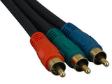 Premium 3 RCA Male to 3 RCA Male Component Video Cable AllCables4U
