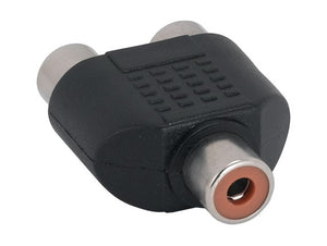 RCA Female to 2  ╳ RCA Female Adapter AllCables4U