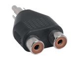 RCA Male to 2 ╳ RCA Female Adapter AllCables4U
