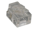 RJ11 6P4C Plug for Round Solid Cable AllCables4U