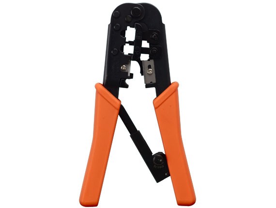 RJ11/RJ12/RJ45 Modular Plug Crimping Tool With Ratchet AllCables4U