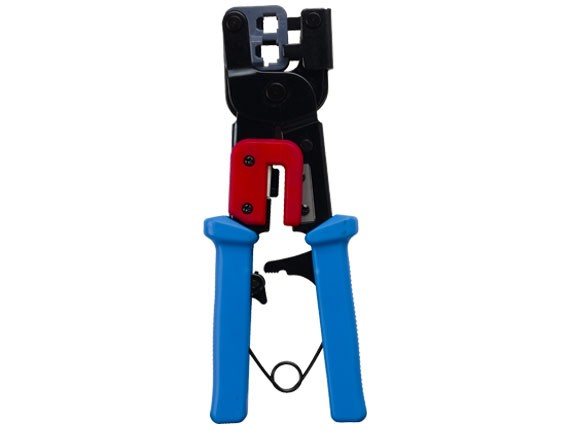 RJ11/RJ12/RJ45 Modular Plug Crimping Tool With Ratchet AllCables4U