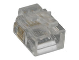 RJ12 6P6C Plug for Round Stranded Cable AllCables4U