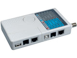 RJ11/RJ45/USB/BNC Cable Tester AllCables4U