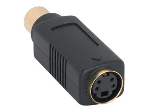 S-Video Female to RCA Female Adapter AllCables4U