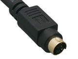 Mini-Din4 Male to Mini-IDIN4 Male S-Video Cable AllCables4U