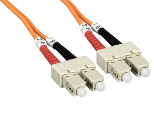 2.0mm OM2 SC to SC Multi-Mode Fiber Optic Cable AllCables4U