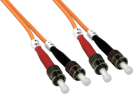 3.0mm OM2 ST to ST Multi-Mode Fiber Optic Cable AllCables4U