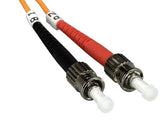 2.0mm OM2 ST to ST Multi-Mode Fiber Optic Cable AllCables4U