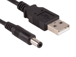 USB Type 2.0 A Male to DC 5.5mm ╳ 2.1mm Power Cable AllCables4U