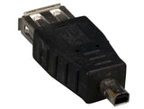 USB 2.0 Type A Female to Mini B 4-Pin Male Adapter AllCables4U