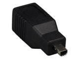 USB 2.0 Type B Female to Mini B 4-Pin Male Adapter AllCables4U