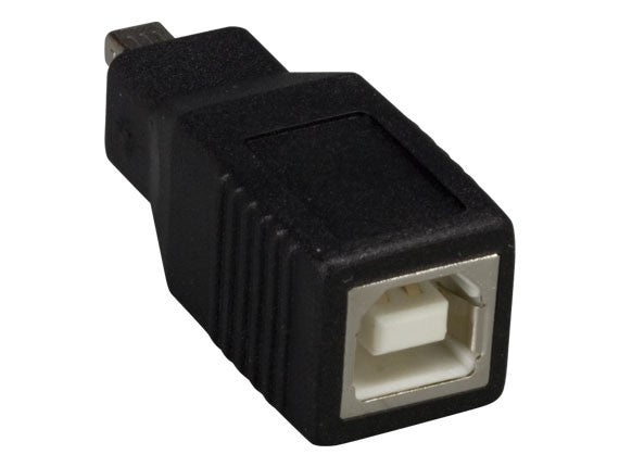 USB 2.0 Type B Female to Mini B 4-Pin Male Adapter AllCables4U