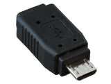 USB 2.0 Type Micro B Male to Mini B 5-Pin Female Adapter AllCables4U