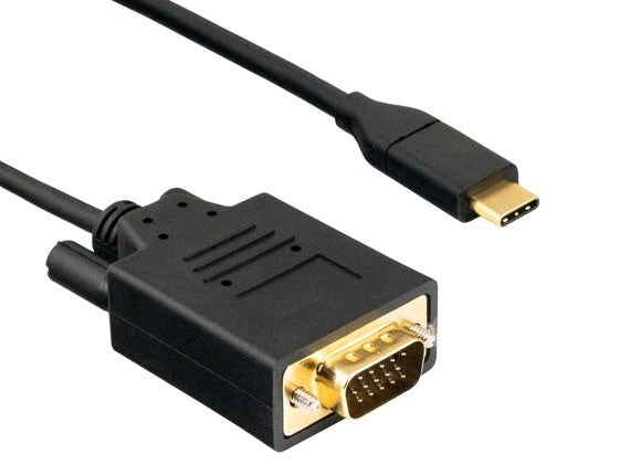 USB 3.1 Type C Male to VGA Male Cable AllCables4U