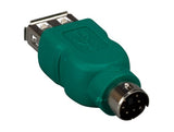 USB Type A Female to Mini DIN 6 Male Adapter AllCables4U