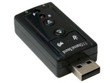 USB Virtual 7.1 Channel Sound Adapter AllCables4U