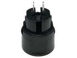 Universal AC Power Travel Adapter AllCables4U