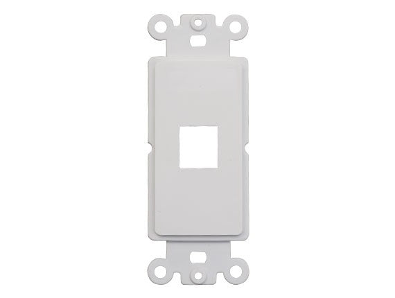 1-Port Decorator Wall Plate AllCables4U