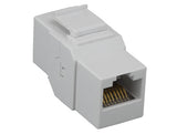 White Color Cat5e Inline Coupler Keystone Jack AllCables4U