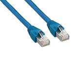 Blue Color Cat6a STP Snaglese Network Patch Cable AllCables4U