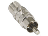 F-Type Female to RCA Male Adapter AllCables4U