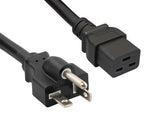 12AWG NEMA 5-20P to IEC-60320-C19 Universal Jumper Power Cord AllCables4U