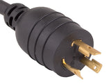 14AWG NEMA L6-20P to IEC-60320-C13 Universal Jumper Power Cord AllCables4U