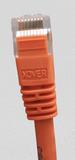 Orange Color Cat6 UTP Snagless Network Crossover Patch Cable AllCables4U
