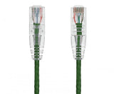 Green Color Slim Cat6 UTP Snagless Network Patch Cable AllCables4U