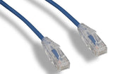 Blue Color Slim Cat6 UTP Snagless Network Patch Cable AllCables4U