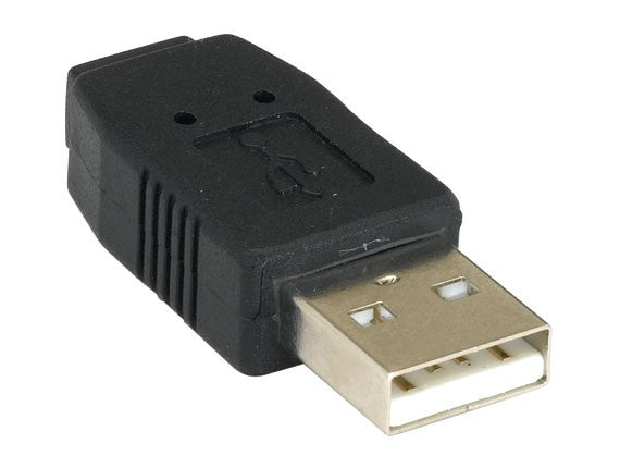 USB 2.0 Type A Male to Mini B 5-Pin Female Adapter AllCables4U